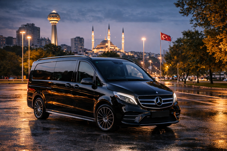 Ankara VIP transfer rezervasyonu sayesinde iş ve özel yolculuklarda zaman kazanın. VIP araçlar ve deneyimli şoförler ile konforlu ve güvenli seyahat edin.